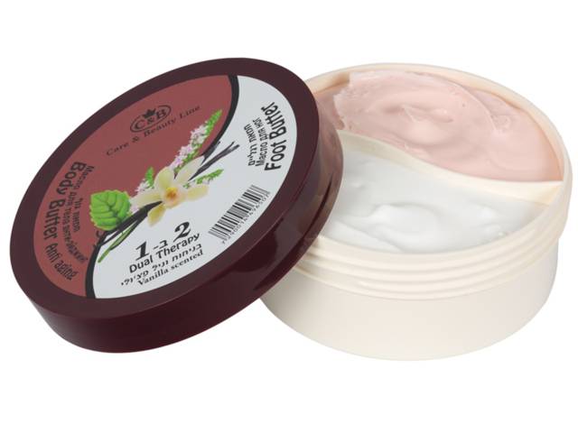 Foot Butter&Body Butter 2in1 Vanilla -scented DUAL THERAPY
